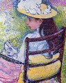 Portrait of Jeanne Pissarro - Theo Van Rysselberghe