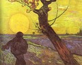 Sower with Setting Sun - Vincent Van Gogh