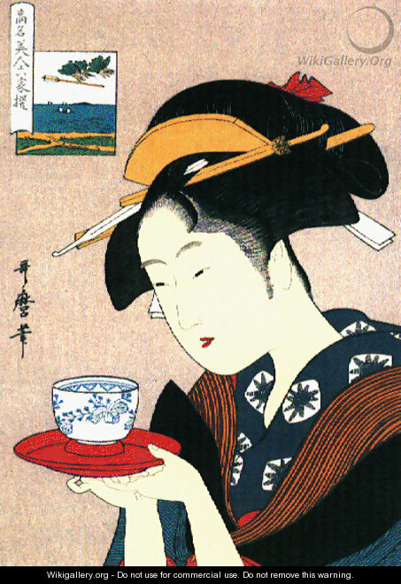 Okita of Naniwaya - Kitagawa Utamaro