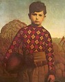 Plaid Sweater - Grant Wood