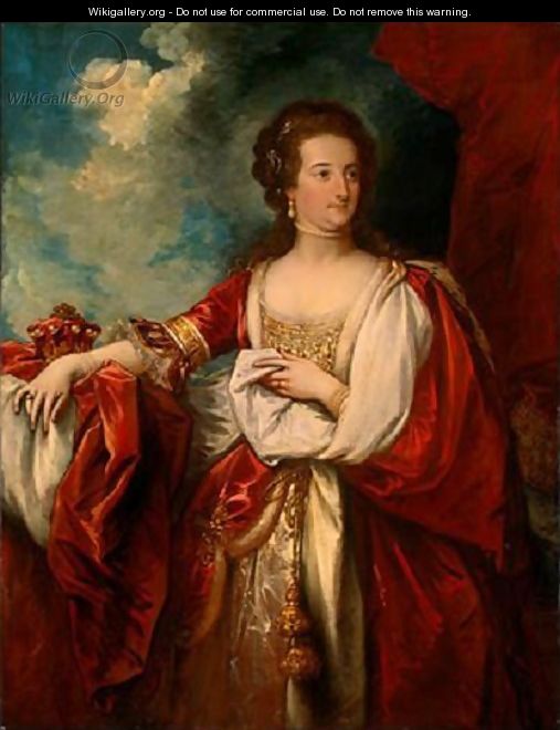 Elizabeth, Countess of Effingham - Benjamin West