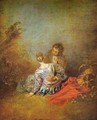 Le Faux Pas - Jean-Antoine Watteau