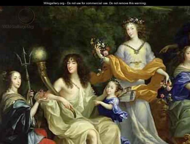 The Family of Louis XIV 1638-1715 1670 2 - Jean Nocret I