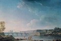 The Ile SaintLouis and the Pont de la Tournelle 1780 - (after) Noel, Alexandre Jean