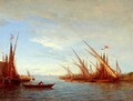 Bateaux sur le Bosphore - Felix Ziem