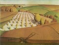 Fall Plowing - Grant Wood