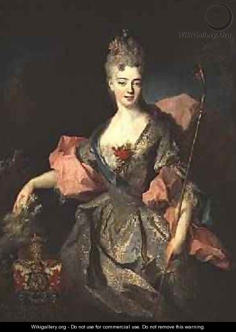 Lady Mary Josephine Drummond, Countess of Castelblanco, c.1716 - Jean-Baptiste Oudry