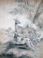 The Doe Hunt - Jean-Baptiste Oudry