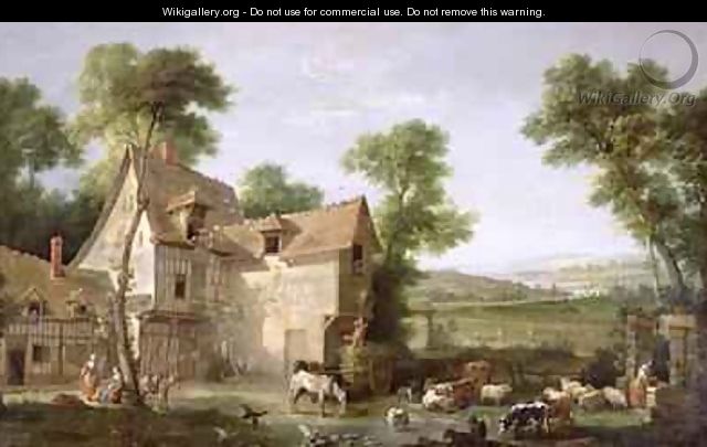 The Farm, 1750 - Jean-Baptiste Oudry