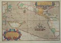 Map of the Pacific, China and America, 1589 by Abrahamus Ortelius l527-98 - Abraham Ortelius