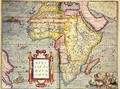 Africae tabvla nova, 1570 - Abraham Ortelius