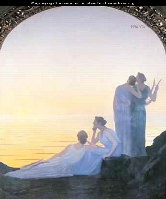 An Evening in Ancient Times, 1908 - Alphonse Osbert