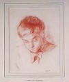 Portrait of Albert Rothenstein Rutherstone 1881-1953 1899 - Sir William Newenham Montague Orpen