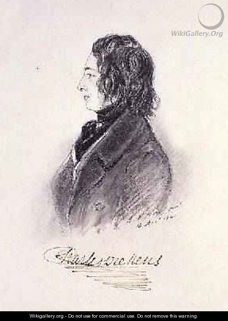 Portrait of Charles Dickens 1812-70 16th December 1841 - Alfred d