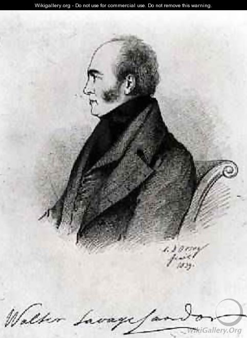 Walter Savage Landor 1775-1864 - Alfred d