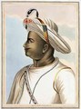 Tippoo Sultan 1749-99 plate from Picturesque Scenery in the Kingdom of Mysore 1805 - (after) Orme, Edward
