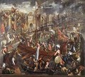 The Taking of Constantinople - Jacopo d'Antonio Negretti (see Palma Giovane)