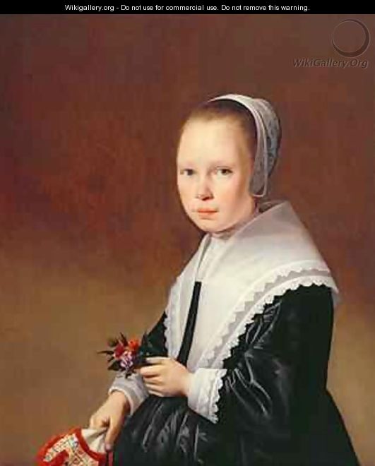 Portrait of a Girl - Anthonie Palamedesz. (Stevaerts, Stevens)