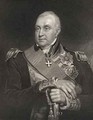 Admiral Edward Pellew, engraved by William Holly 1807-71 from National Portrait Gallery, volume III, published c.1835 - William Owen