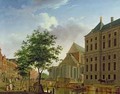 Back of New Palace and Church, Amsterdam - Isaak Ouwater