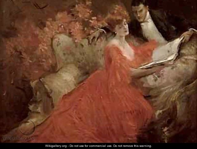 Flirtation, 1910 - Reginald Pannett