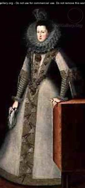 Margaret of Austria 1584-1611 Queen of Spain, 1605 - Juan Pantoja de la Cruz
