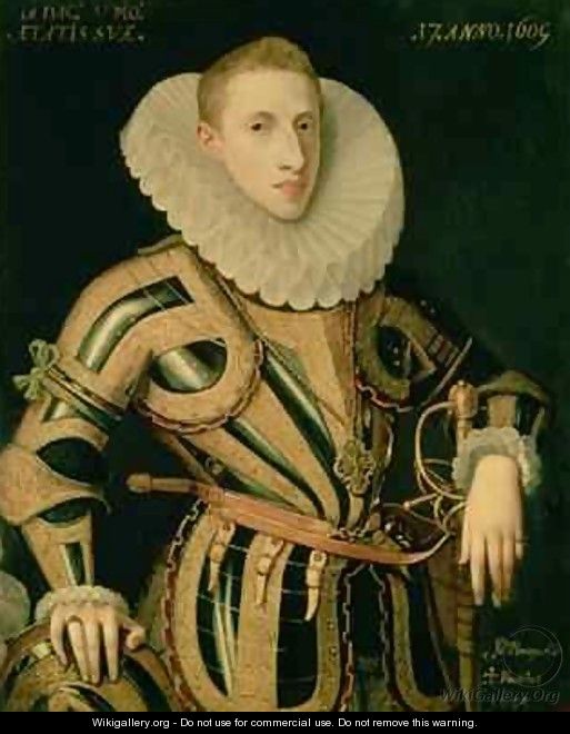 Portrait of Diego de Villamayor, 1609 - Juan Pantoja de la Cruz