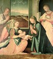 The Holy Family with St. Agnes - Fra Paolino