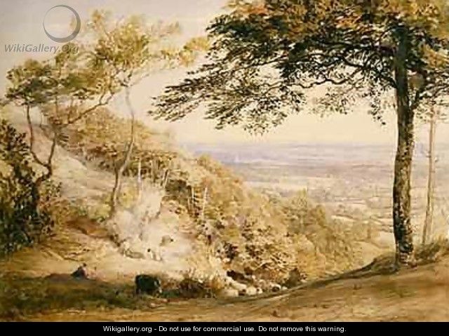 Wilmots Hill, Kent - Samuel Palmer