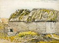 A Barn with a Mossy Roof, Shoreham - Samuel Palmer