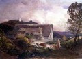 A Farmyard at Princes Risborough - Samuel Palmer