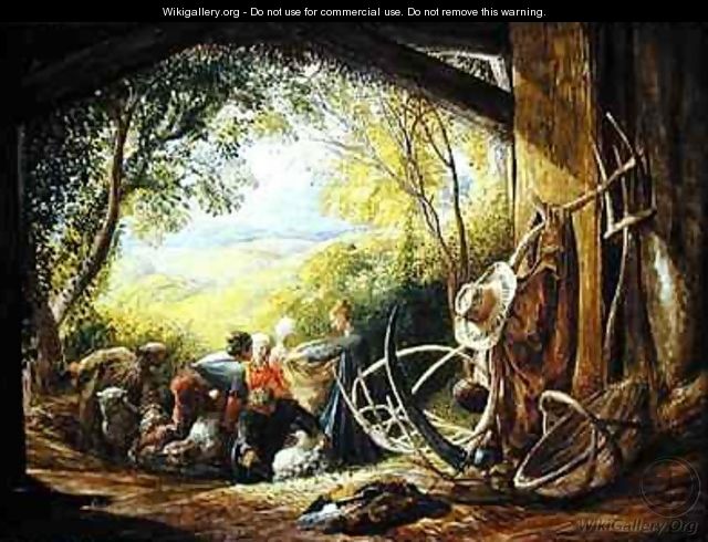 The Shearers, 1833-34 - Samuel Palmer