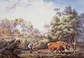 American Farm Scene, 1853 - Frances Flora Bond (Fanny) Palmer