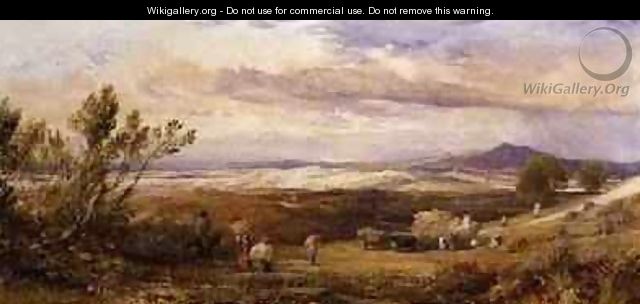 The Cornfield, Cloudy Morning - Samuel Palmer