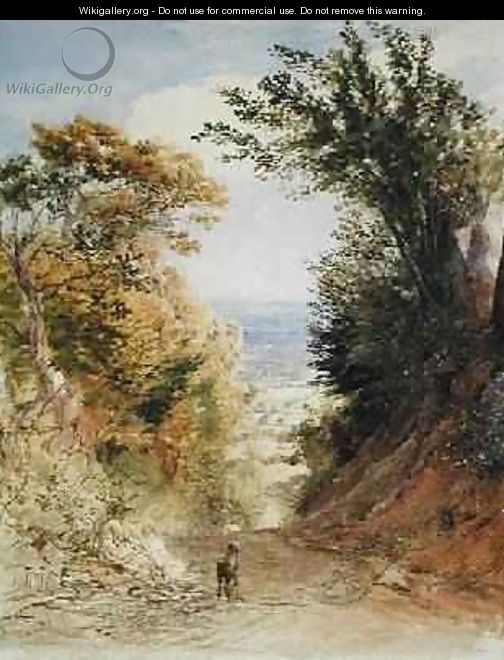 View from Rooks Hill, Kent, 1843 - Samuel Palmer