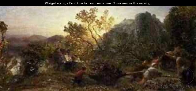 Harvest in the Vineyard, 1859 - Samuel Palmer