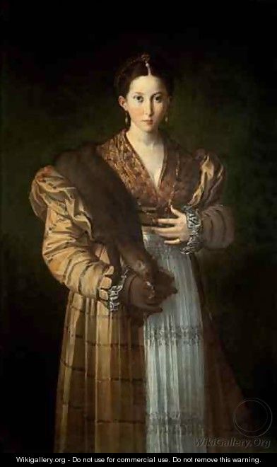 Portrait of Antea La Bella, 1535-37 - Girolamo Francesco Maria Mazzola (Parmigianino)