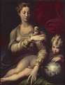 Madonna of the Rose, 1528-30 - Girolamo Francesco Maria Mazzola (Parmigianino)