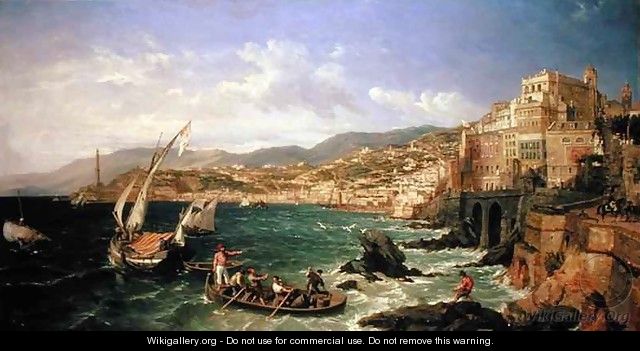 View of Genoa, 1854 - William Parrott