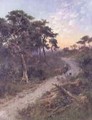 Evening on the Road to Sevenoaks - Henry Hillier Parker