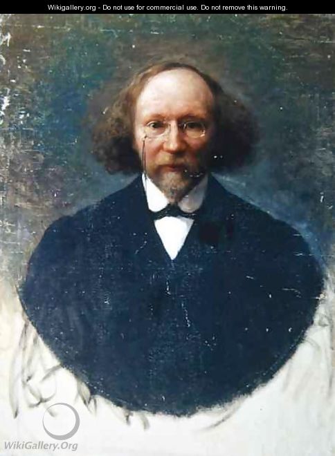 Portrait of the author Vyacheslav Ivanov, c.1910 - Ivan Kirillovich Parkhomenko