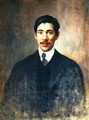 Portrait of Korney Chukowsky, c.1909 - Ivan Kirillovich Parkhomenko