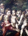 The Holy Family Rest on the Flight to Egypt 1524 - Girolamo Francesco Maria Mazzola (Parmigianino)