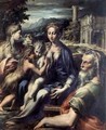 Madonna with Saint Zacharias, c.1527-30 - Girolamo Francesco Maria Mazzola (Parmigianino)