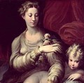 Madonna of the Rose, 1528-30 2 - Girolamo Francesco Maria Mazzola (Parmigianino)