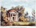 Temple of Bellona, Kew Gardens, plate 24 from Kew Gardens A Series of Twenty-Four Drawings on Stone, engraved by Charles Hullmandel 1789-1850 published 1820 - (after) Papendiek, George Ernest