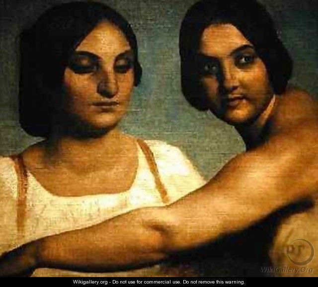 Two Italian Women - Dominique Louis Papety