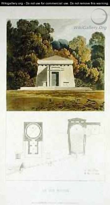 An Ice House, from Ackermanns Repository of Arts, published 1817 - John Buonarotti Papworth