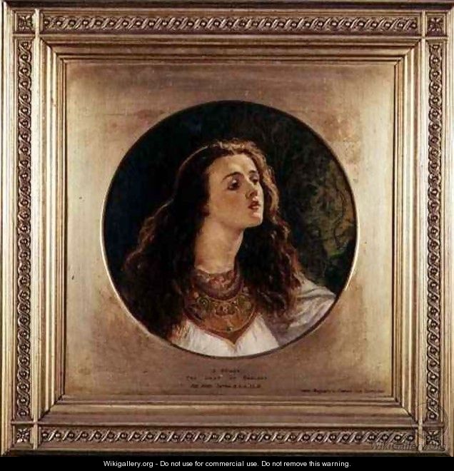 The Lady of Shalott, 1832 - Sir Joseph Noel Paton