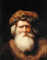 Portrait of an Old Man with Fur Hat, 1654 - Christoph Paudiss
